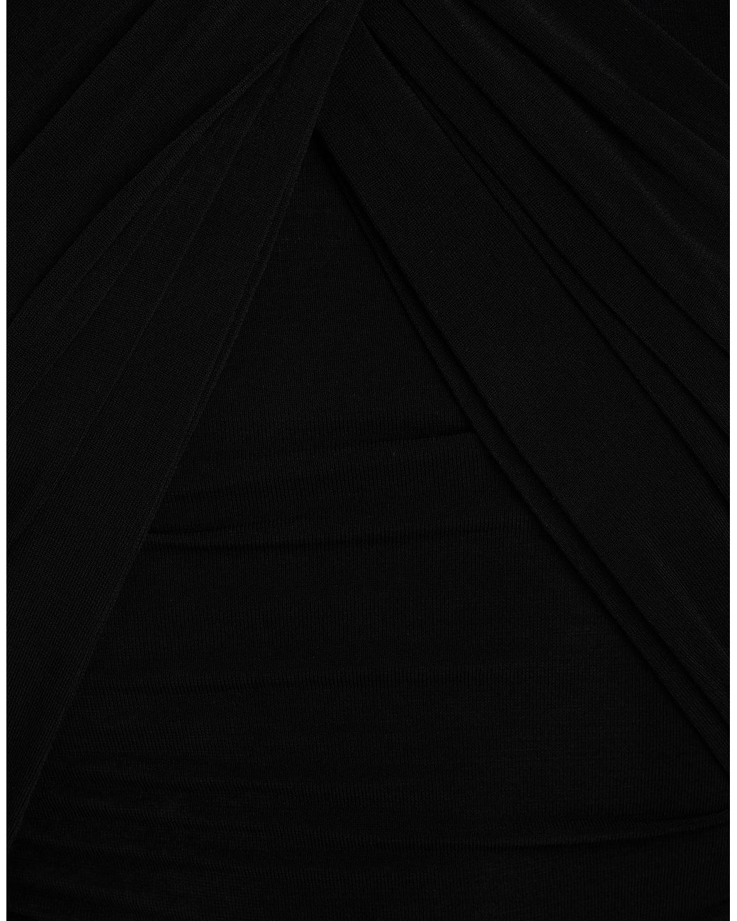 Saint Laurent Black Long Sleeves Top