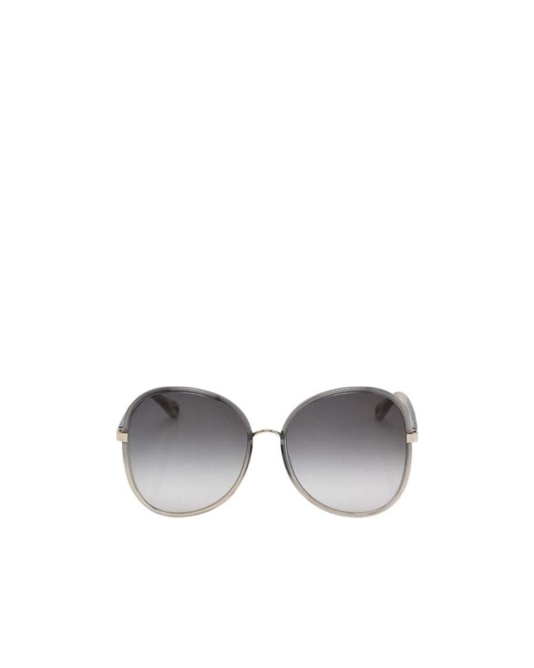 Chloé Metallic Logo Sunglasses