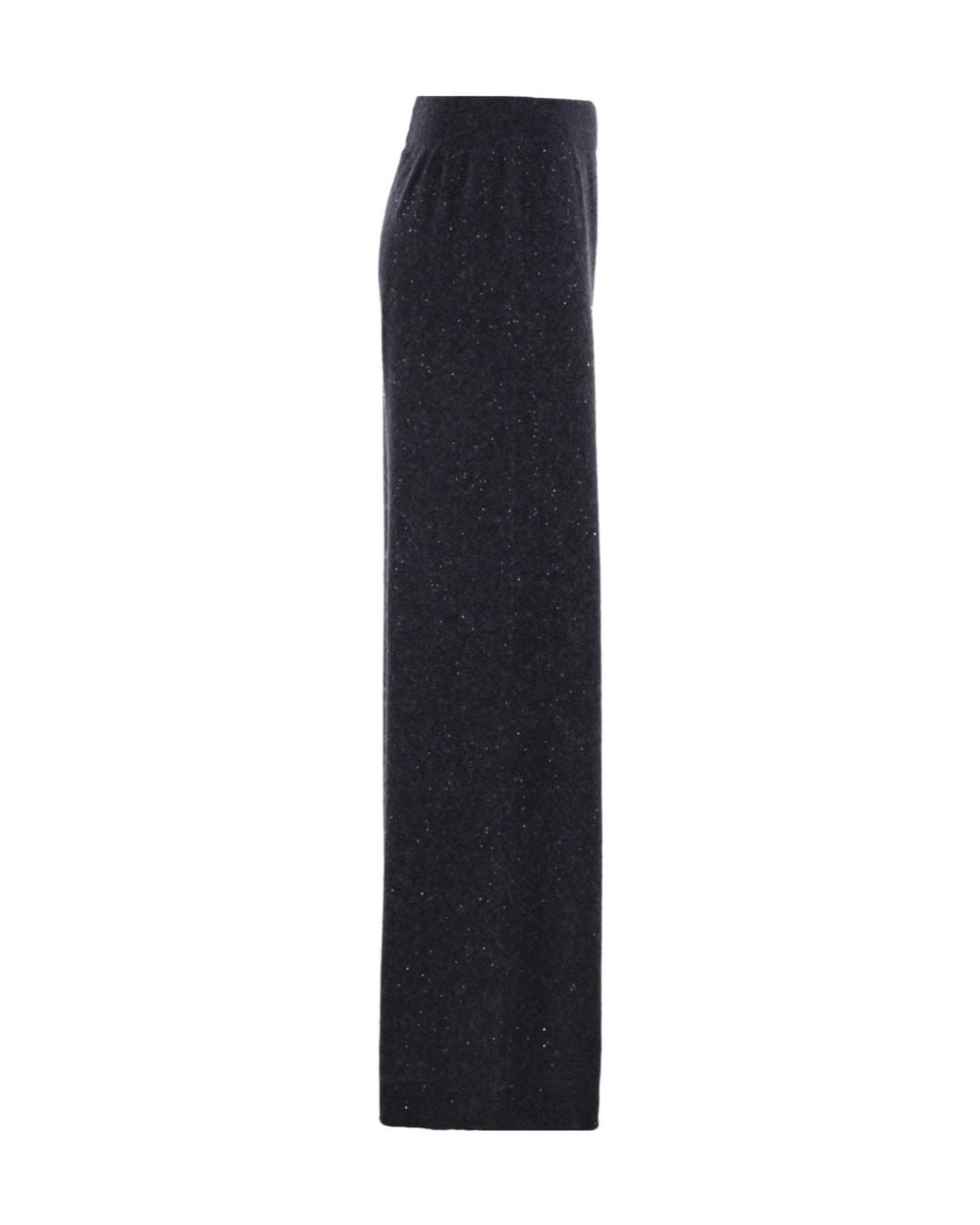 Fabiana Filippi Blue Shimmer Knitted Trousers