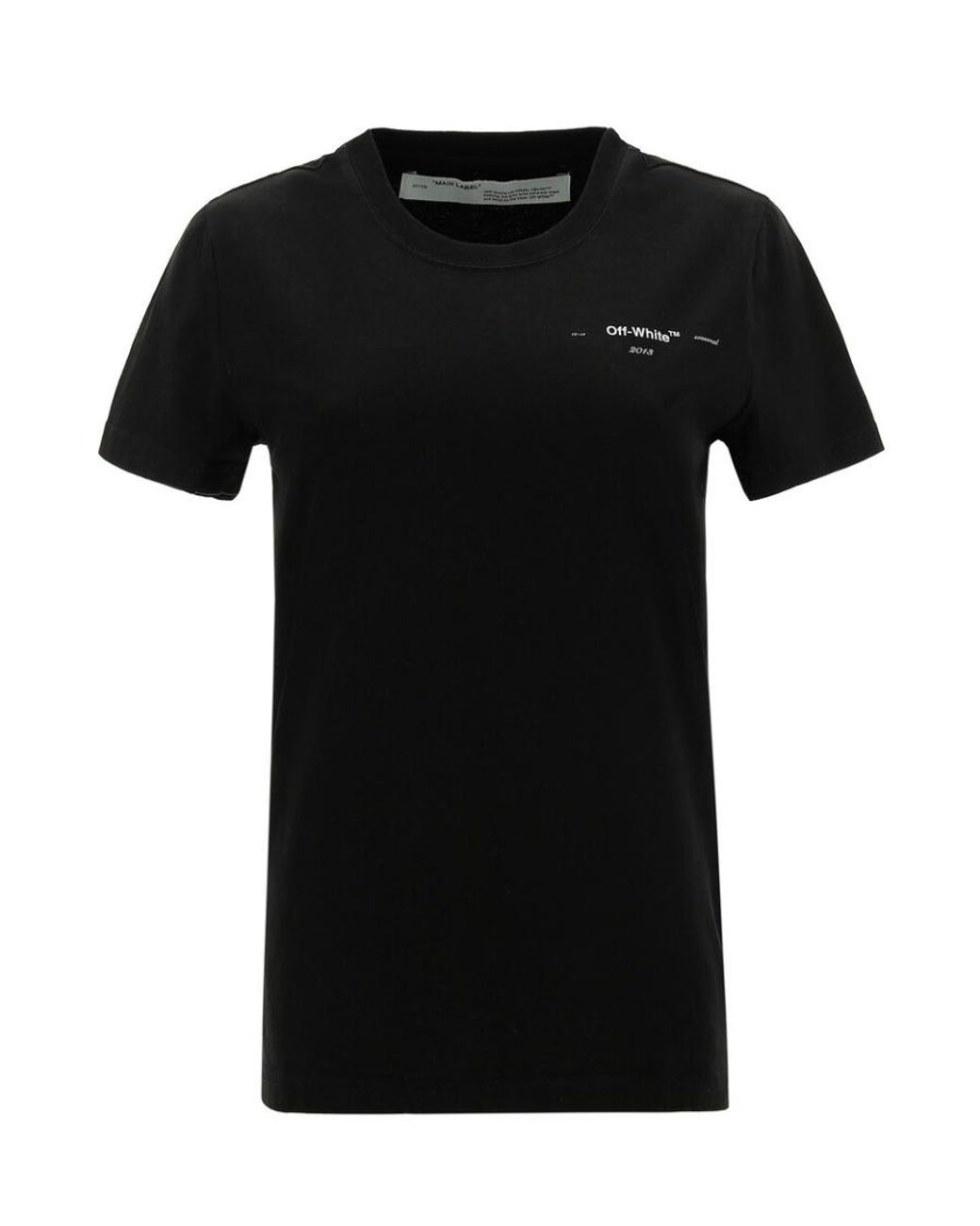 Off-White c/o Virgil Abloh Black Logo Printed T-Shirt