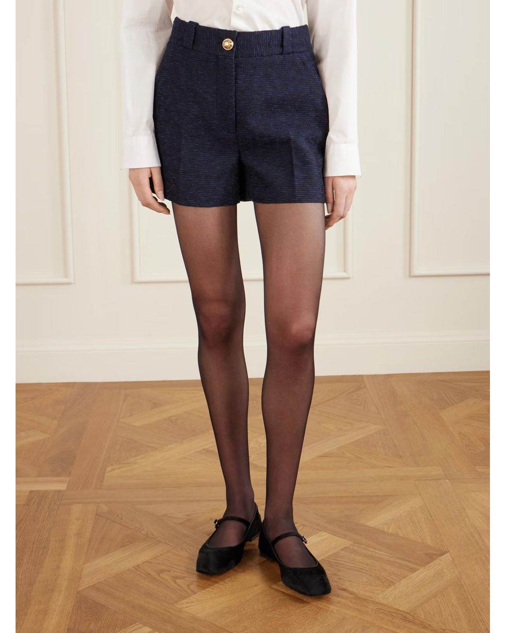 Blazé Milano Blue Button Shorts