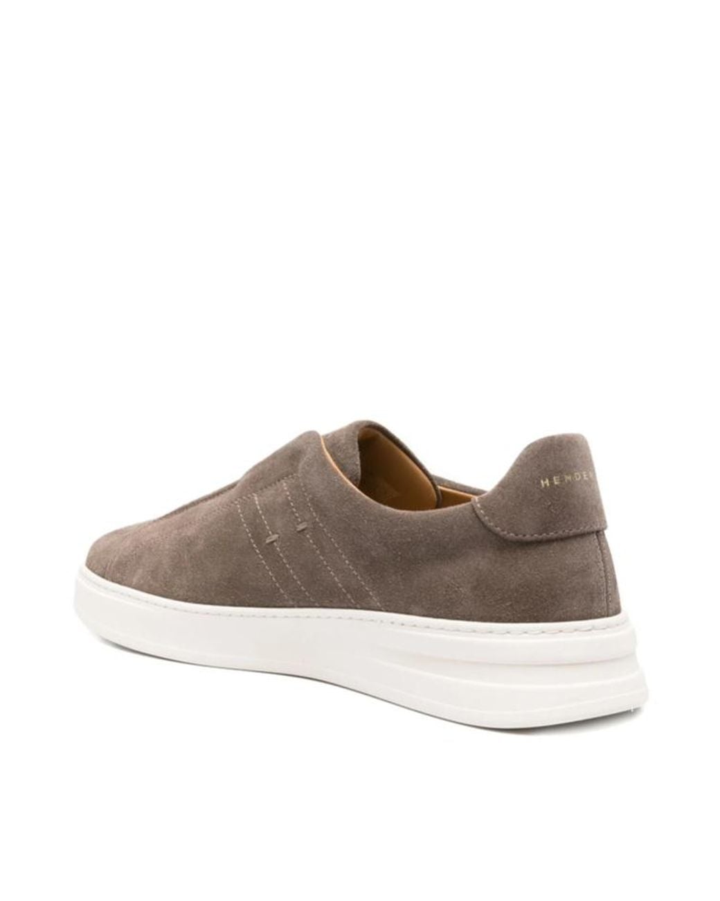 Henderson Brown Suede Sneakers for men