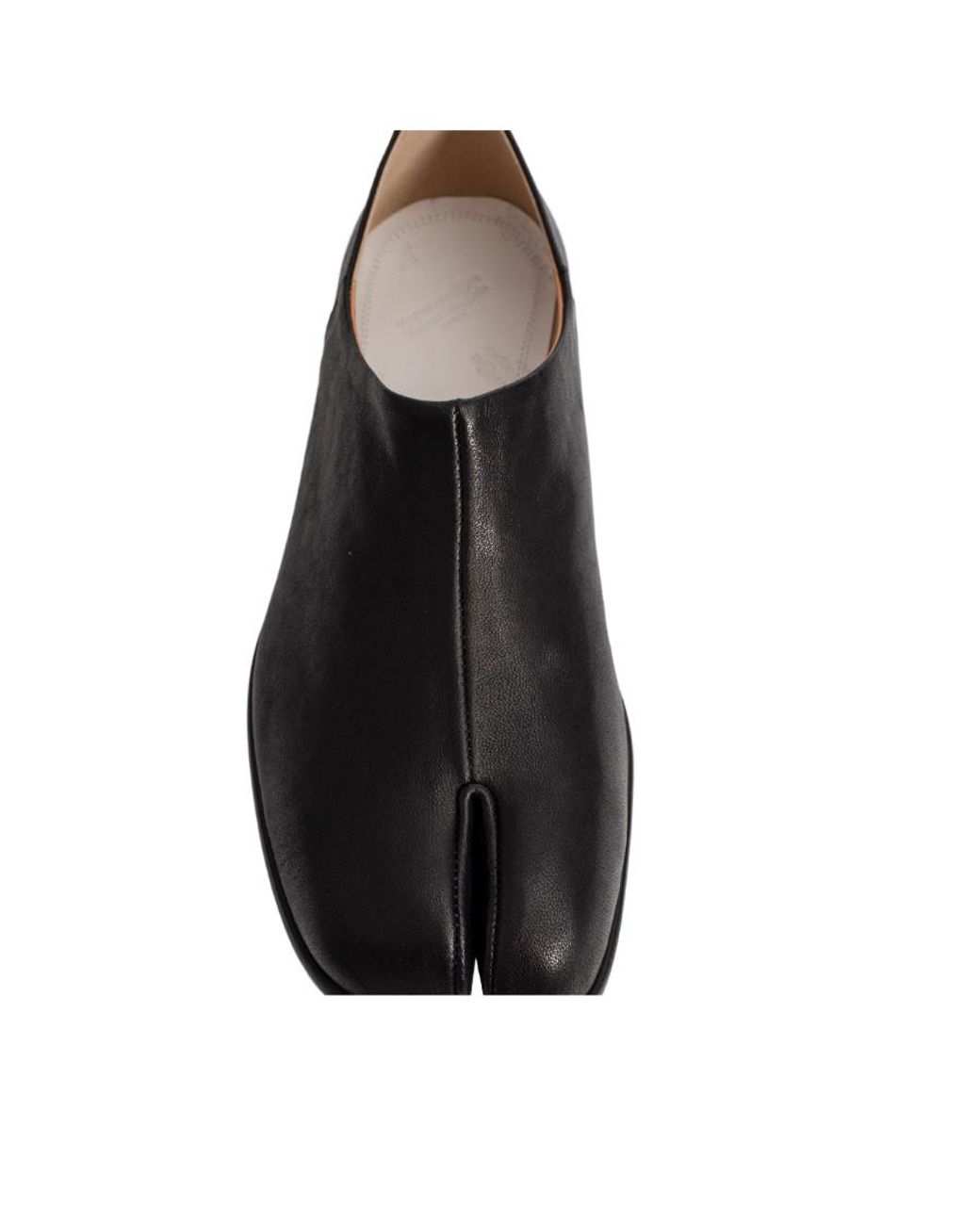 Maison Margiela Black Tabi Slip-On Loafers