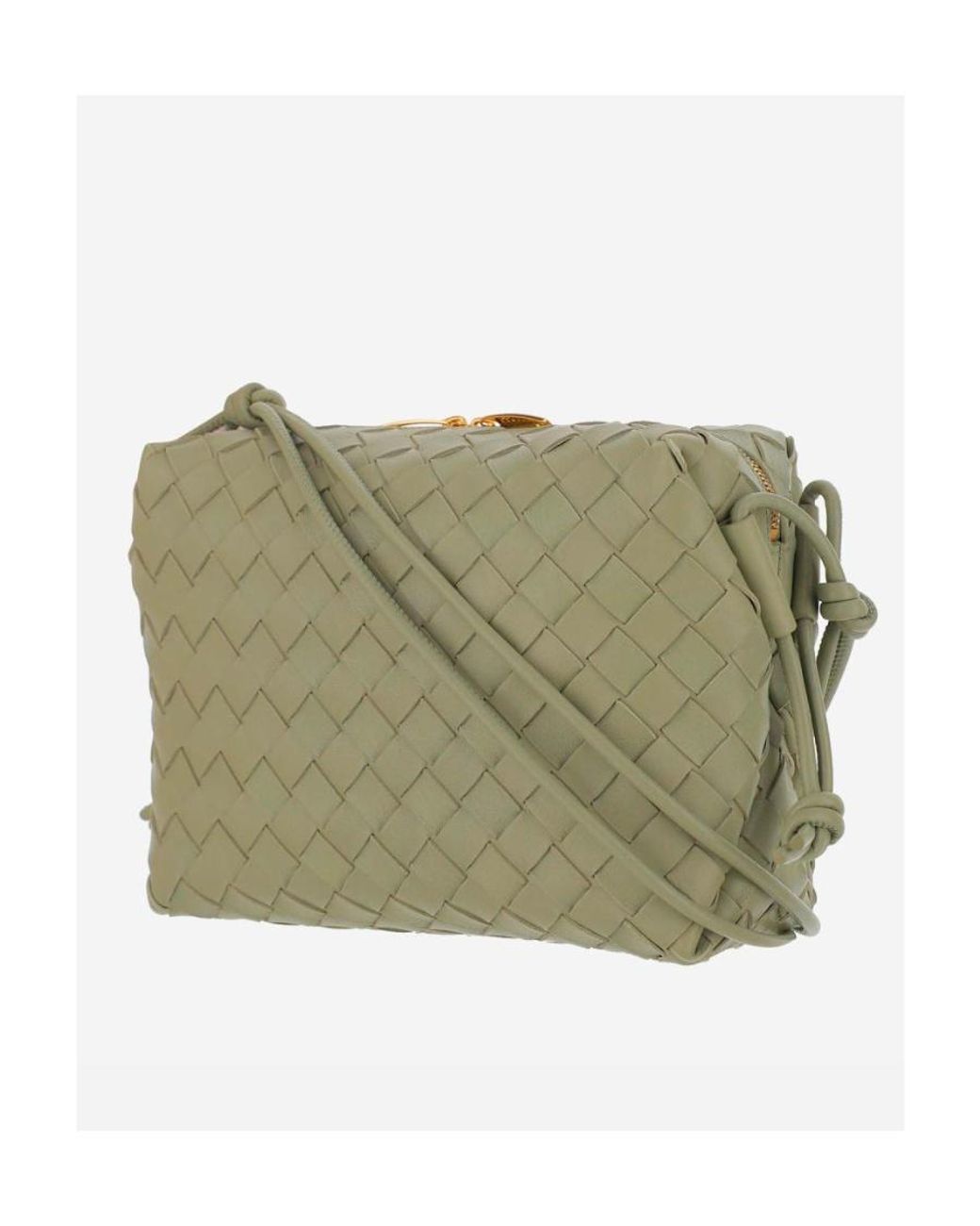 Bottega Veneta Green Loop Small Camera Bag