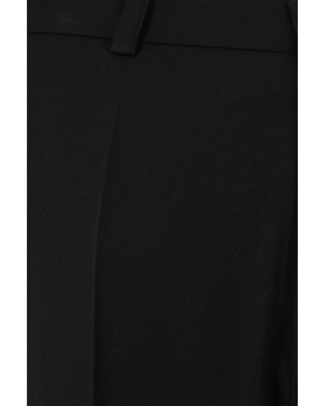 Balenciaga Black Twill Oversized Pants