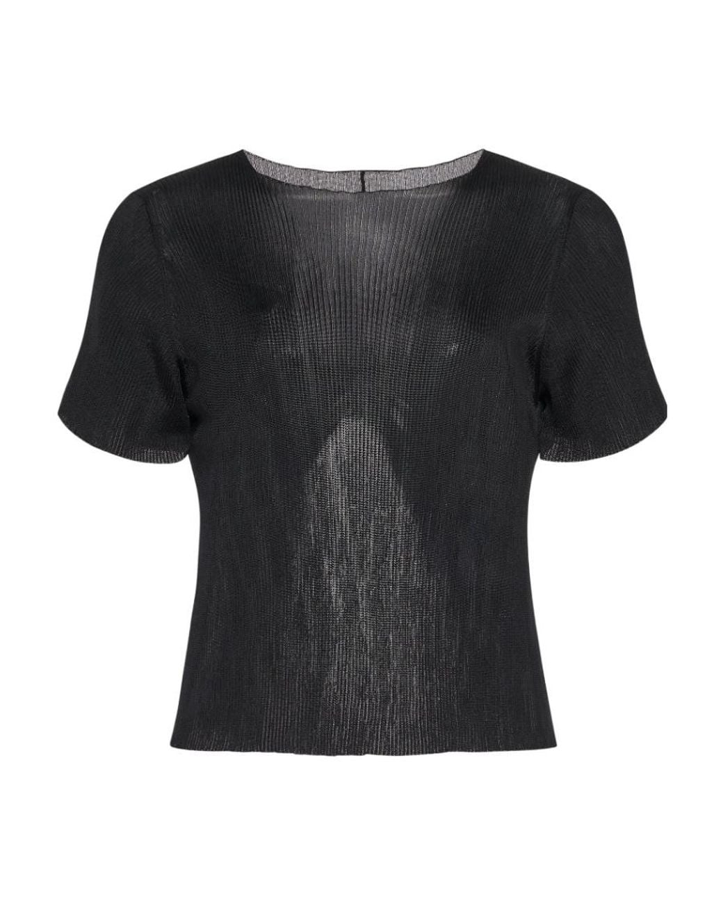 The Row Black Short-Sleeved T-Shirt