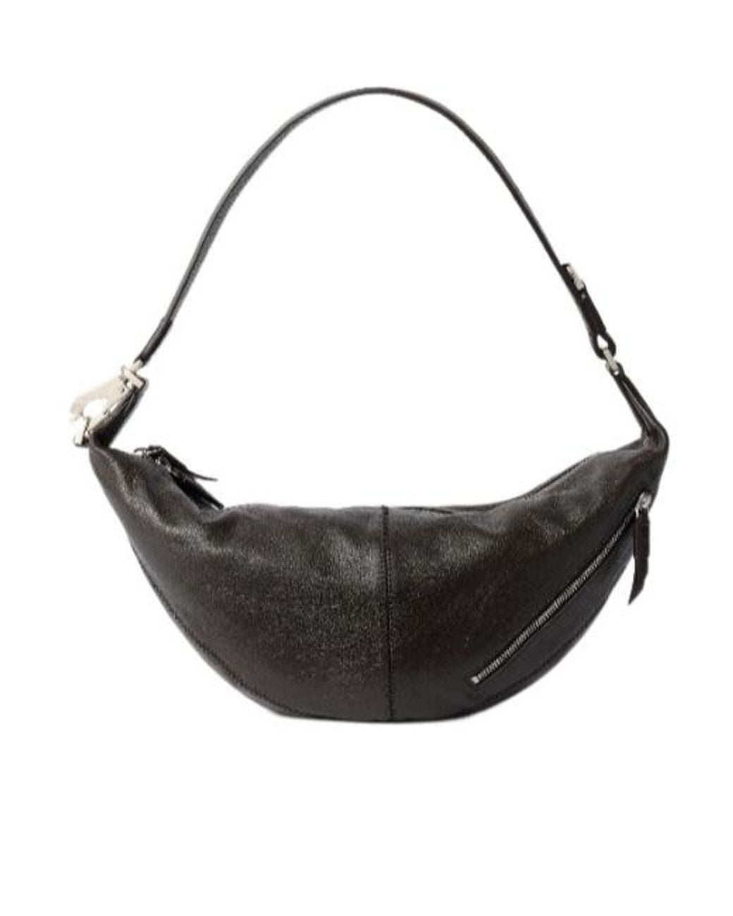 Lemaire Black Mini Quiver Clip Shoulder Bag