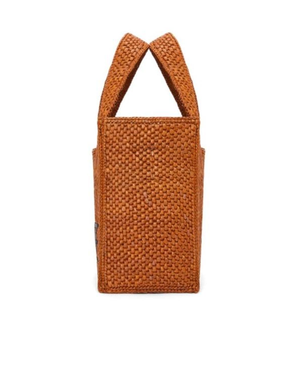 Loewe Brown Small Font Tote Hand Bag