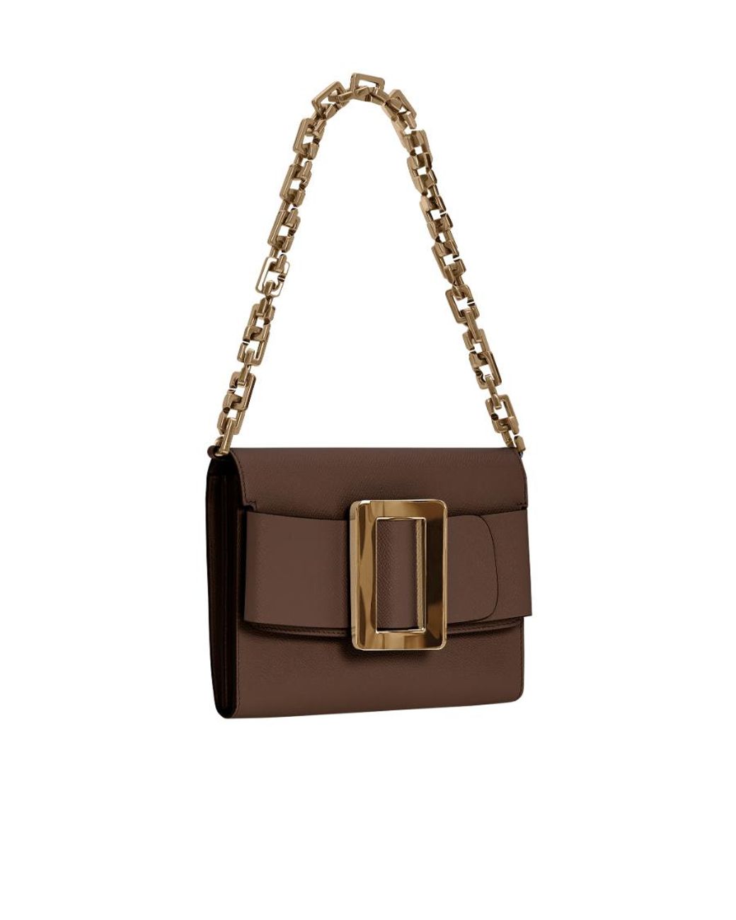 Boyy Brown Chain Shoulder Bag