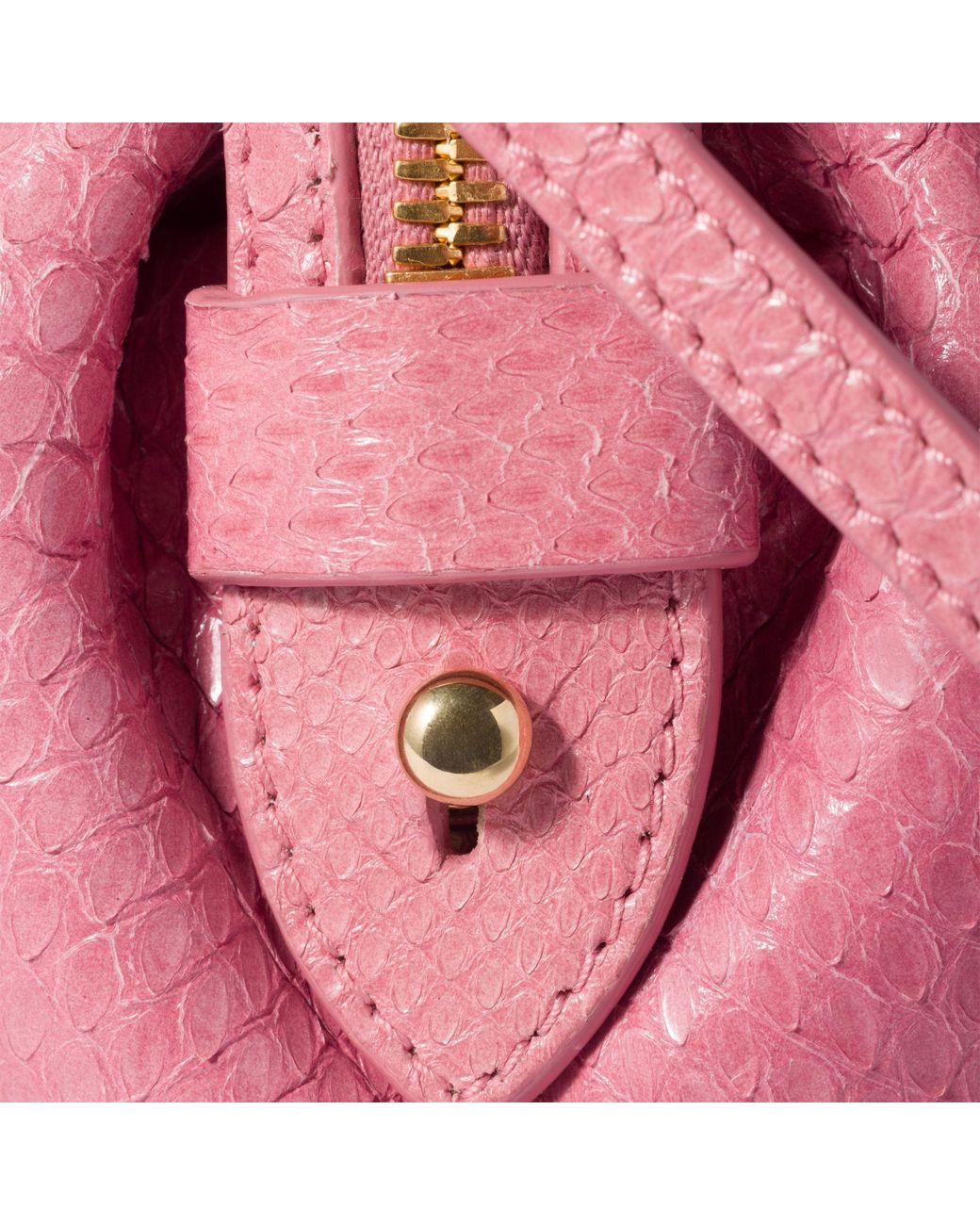Miu Miu Pink Caprice Ayers Leather Clutch