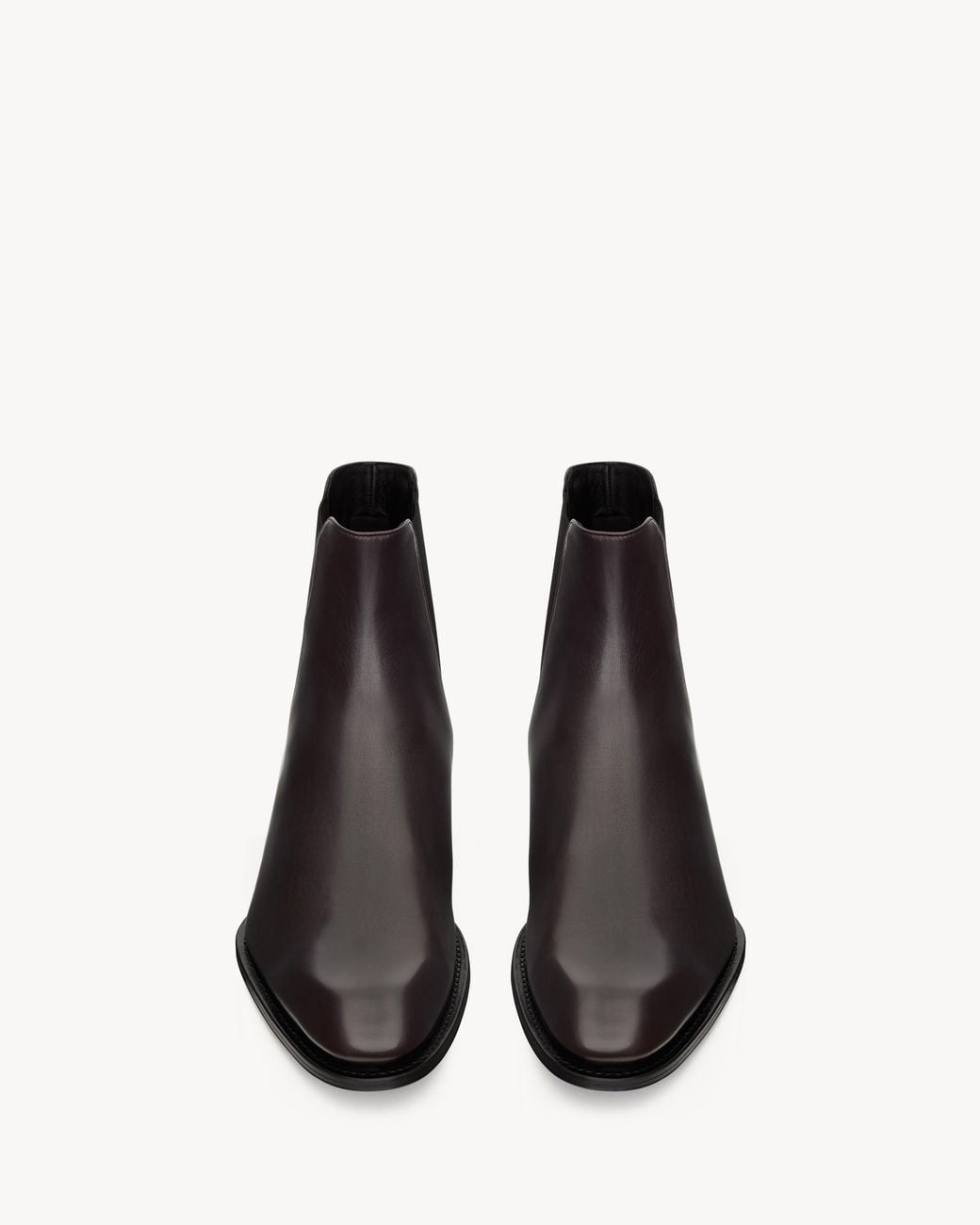 Saint Laurent Brown Aurelien Chelsea Boots for men
