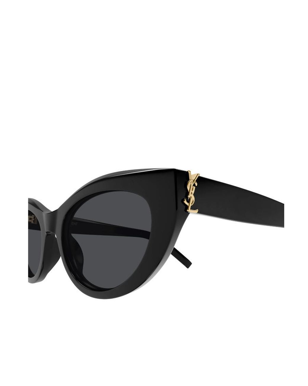 Saint Laurent White Eyewear Sl M115 Cat-Eye Sunglasses