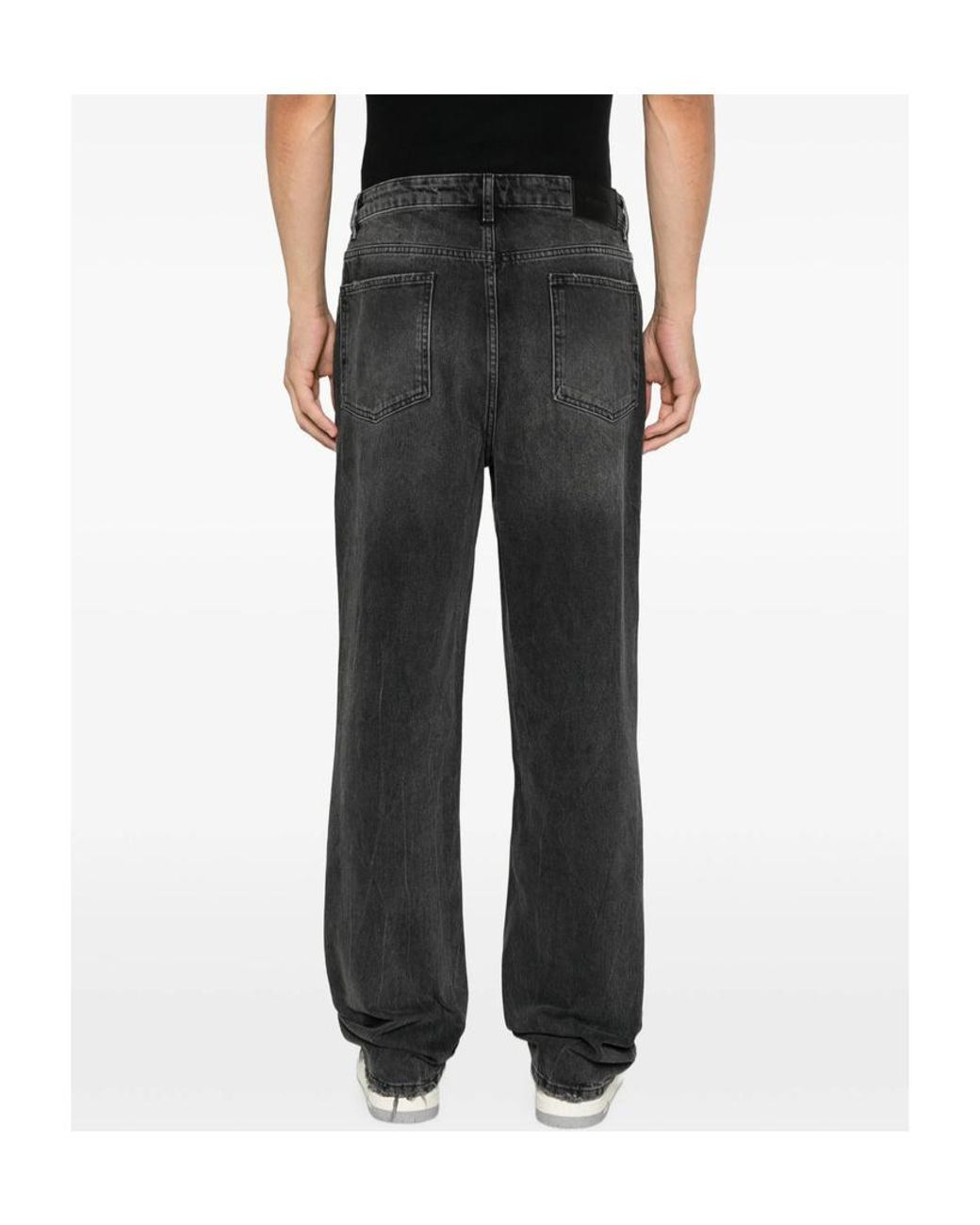 Represent Blue Straight-Leg Jeans for men