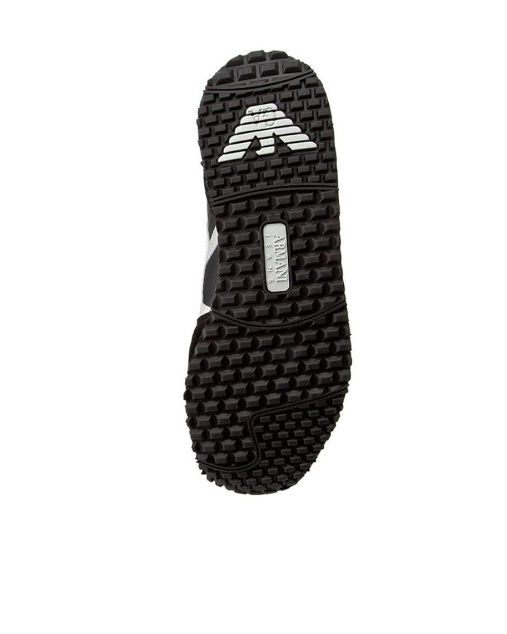 Armani Jeans Black Casual Sports Shoes for men
