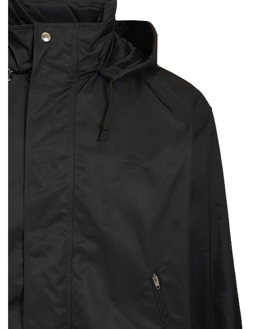 Céline Black Windbreaker for men