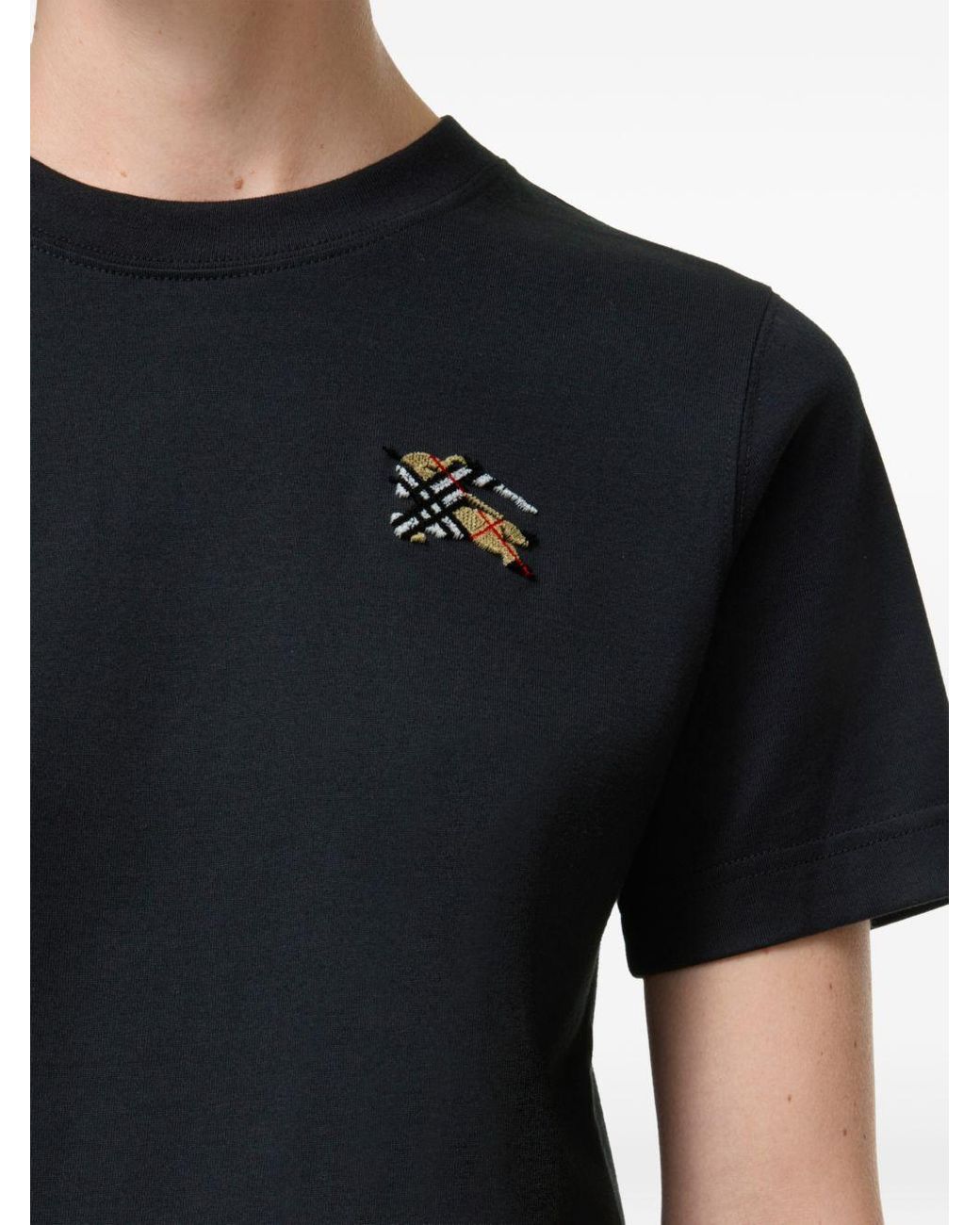 Burberry Black Frankie Logo T-Shirt