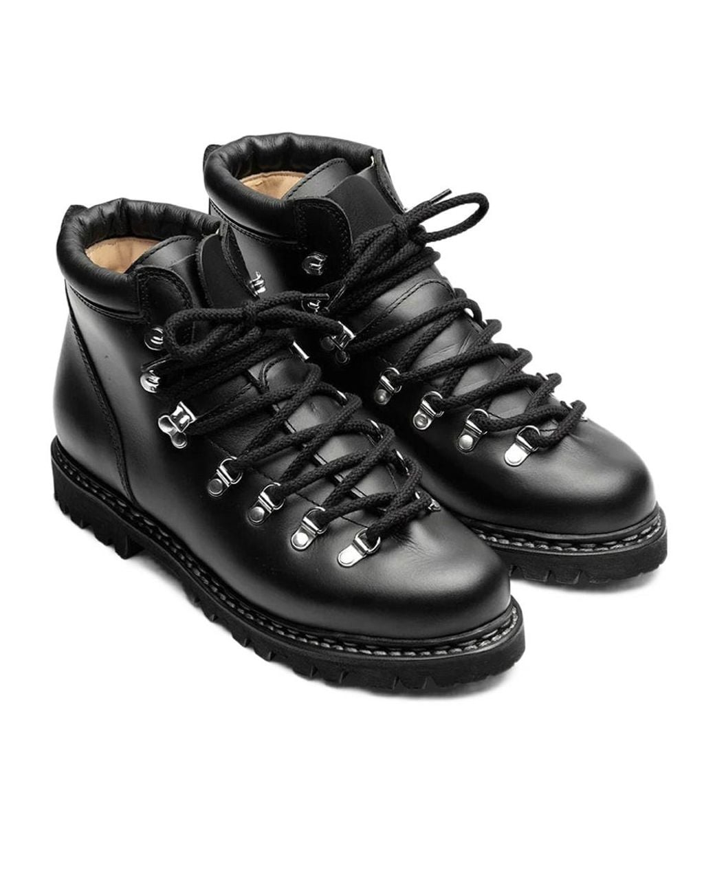 Paraboot Black パラブーツ アヴォリアーズ レースアップ ハイキングブーツ