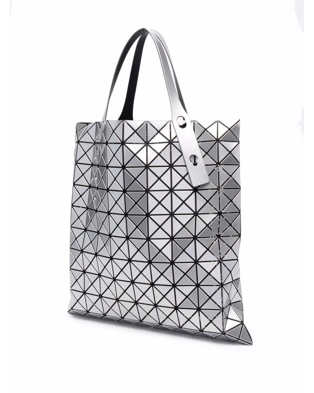 Issey Miyake Gray Prism Shopping Bag