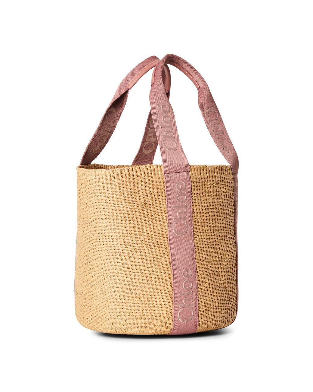 Chloé White Doublehandle Tote Bag