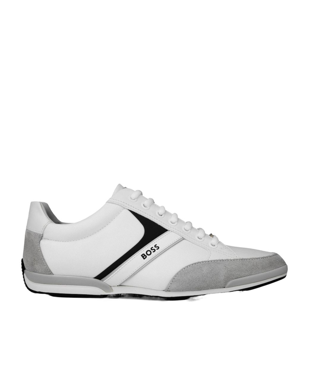 Boss White Casual Sports Shoes for men