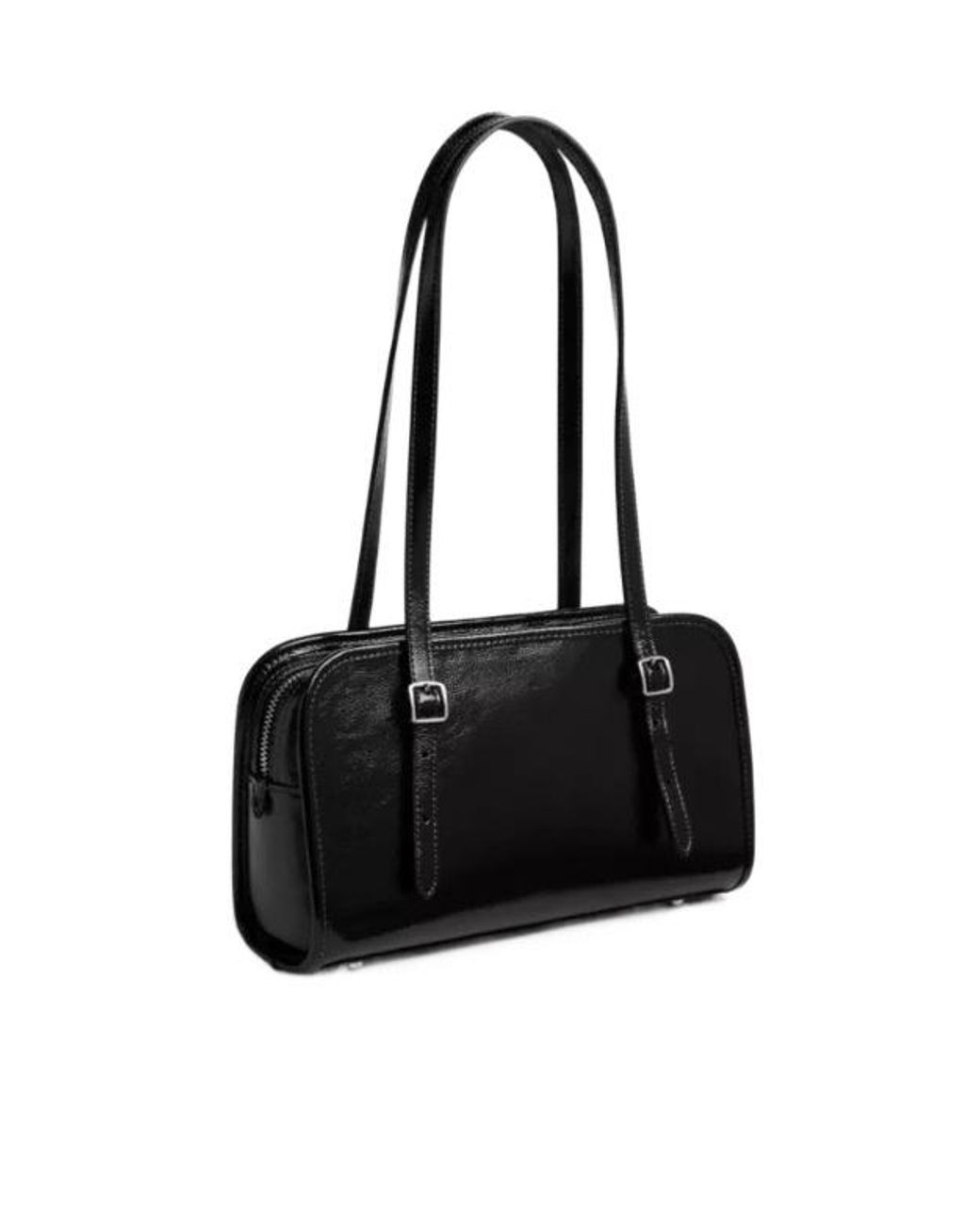 COACH Black Leather Tote Bag