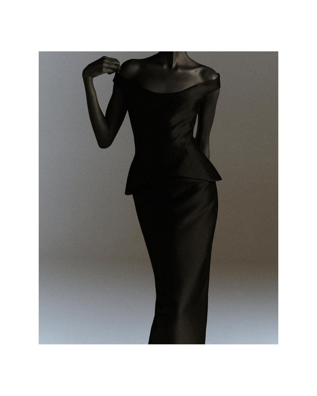 Solace London Black London The Pieta Maxi Dress