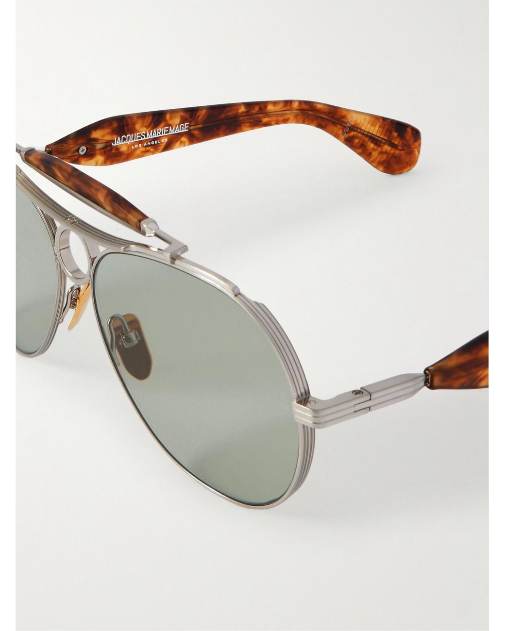 Jacques Marie Mage Multicolor Aviator-Stylesunglasses