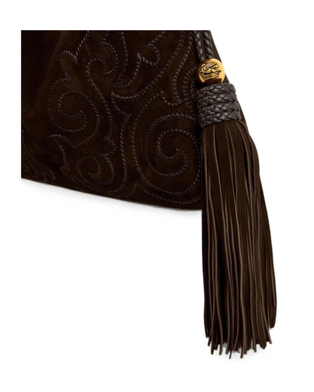 Etro Multicolor Kalispera Tassel Shoulder Bag