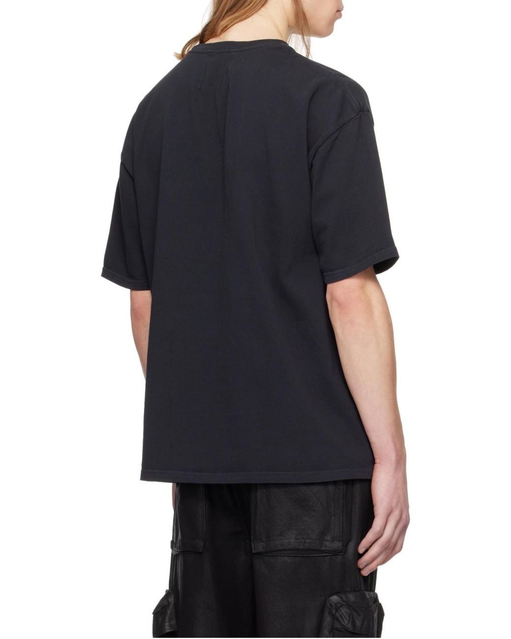 Rhude Black Sunset Graphic T-Shirt for men