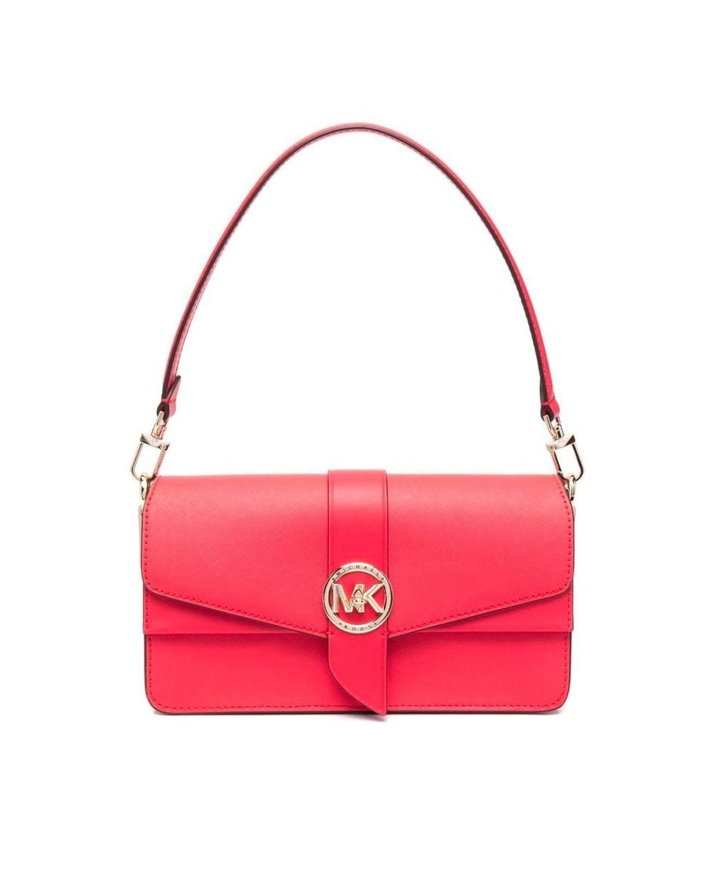 MICHAEL Michael Kors Pink Logo-Plaque Top-Handle Bag