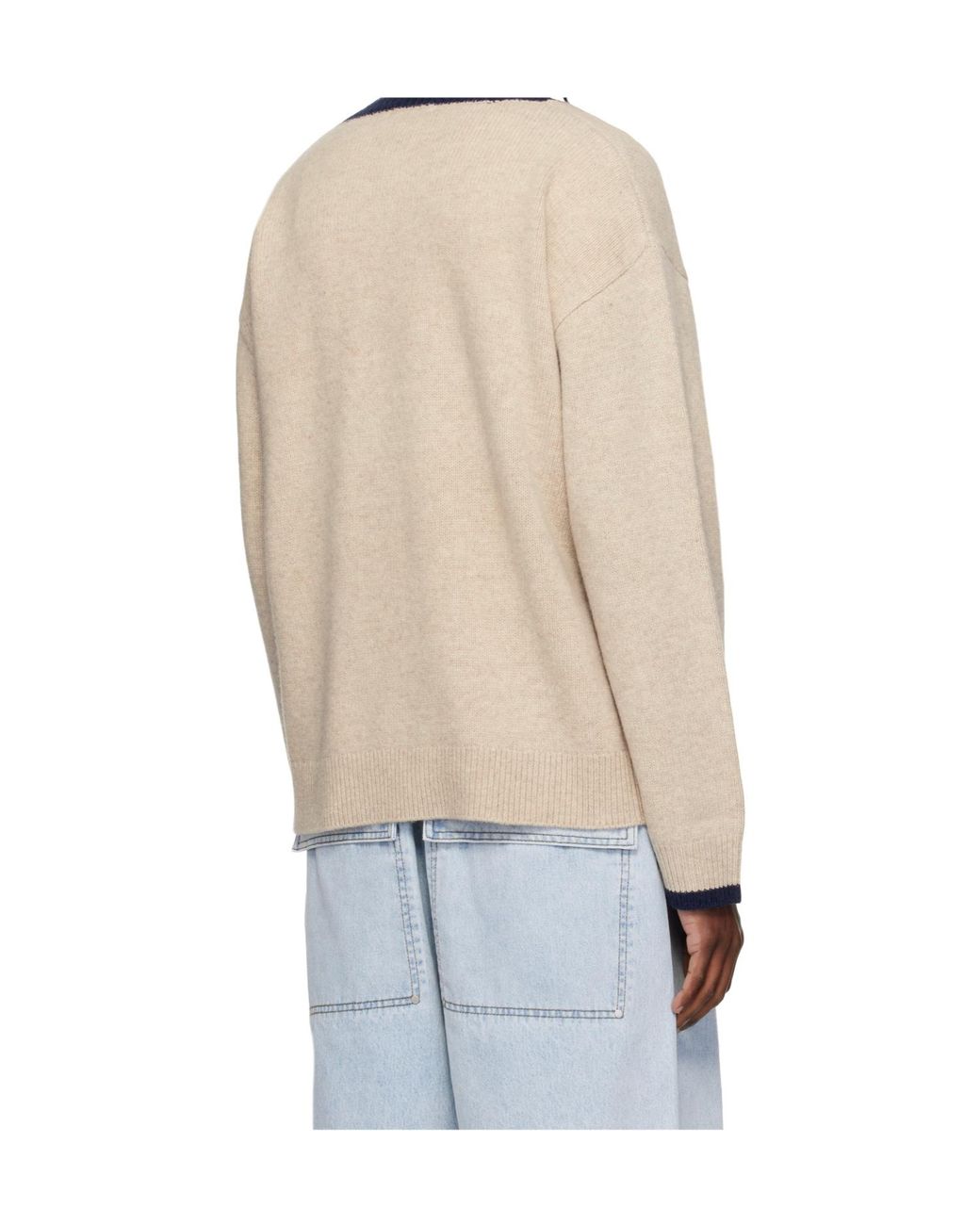 Entire studios Blue Echo Knit Sweater for men