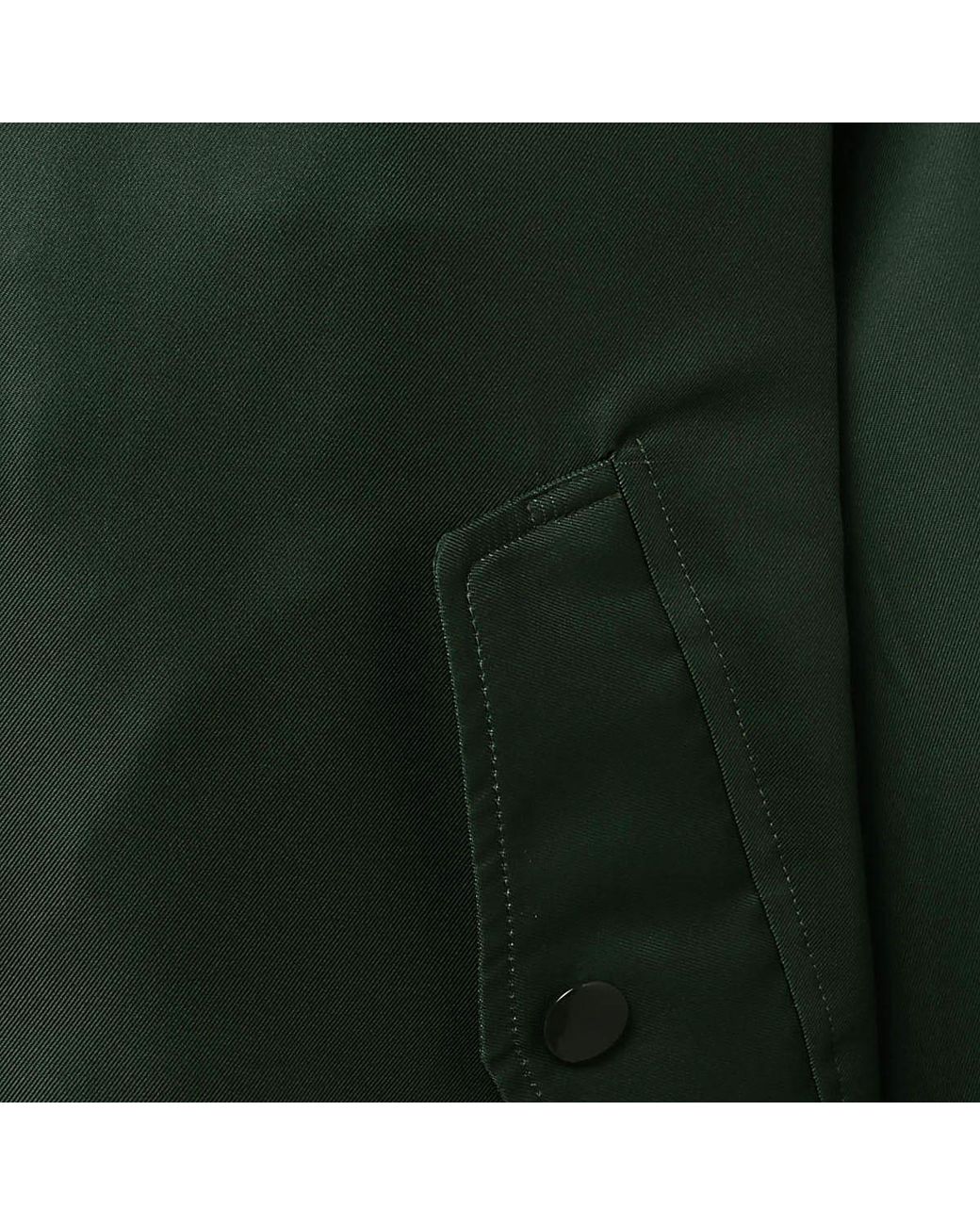Dries Van Noten Green Logo Casual Jacket for men