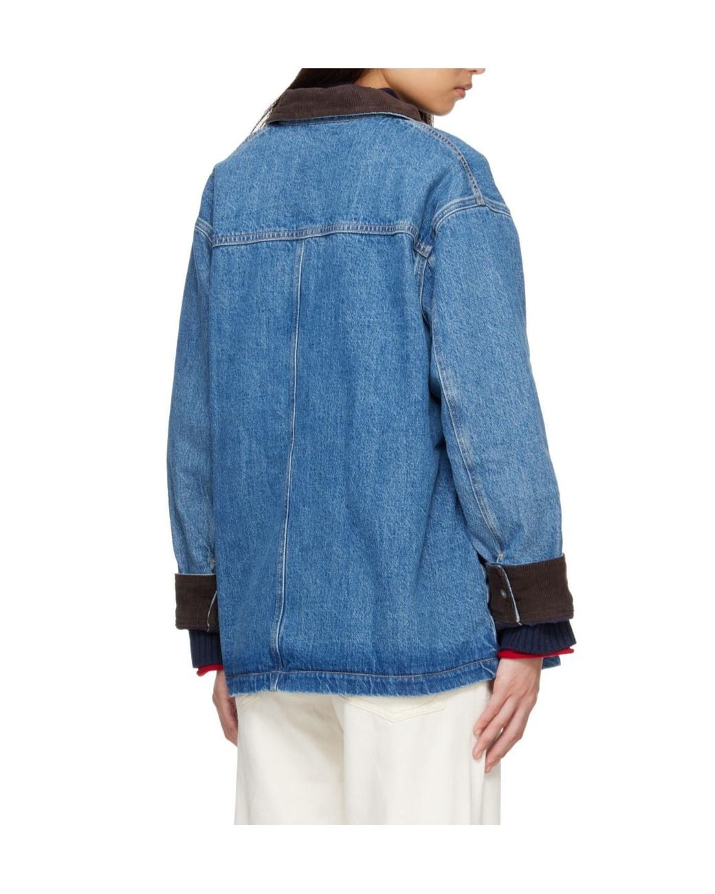 Rag & Bone Blue Long-Sleeve Jacket