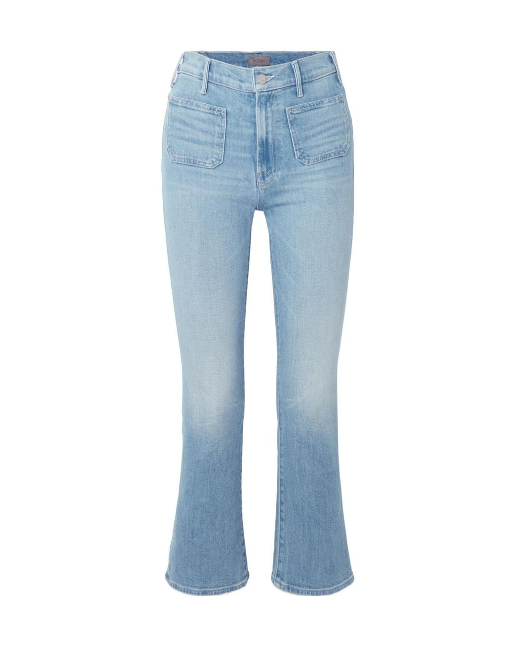 Mother Blue High-Waisted Jeans