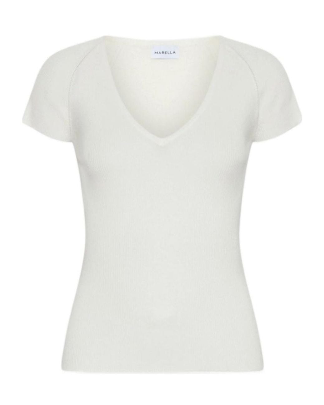 Marella White Short-Sleeved T-Shirt