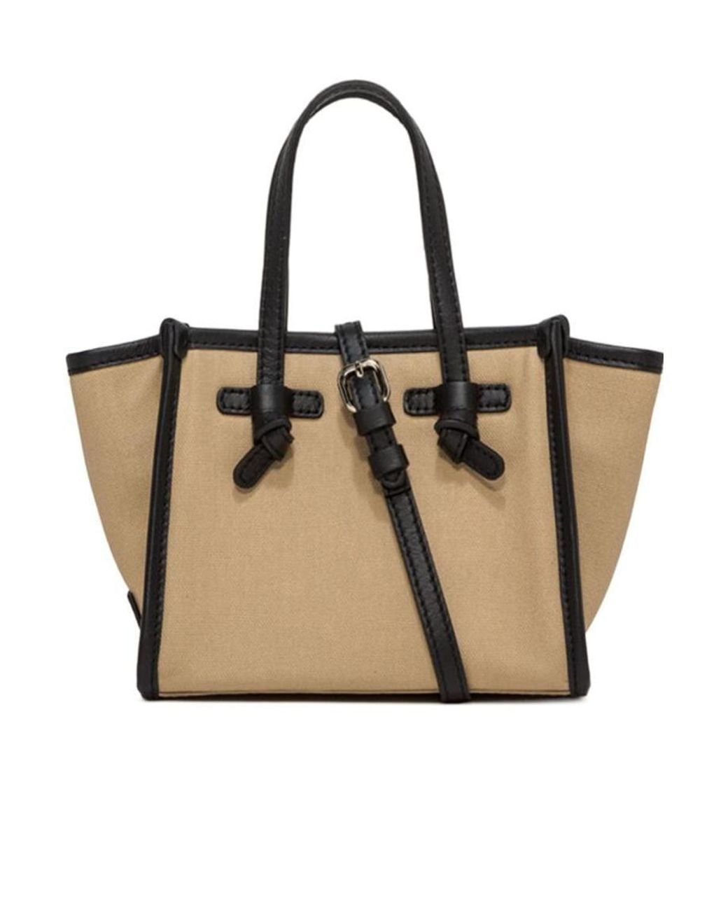 Gianni Chiarini Natural Logo Shoulder Bag