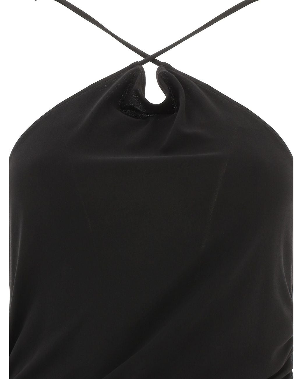 Céline Black Asymmetrical Dress