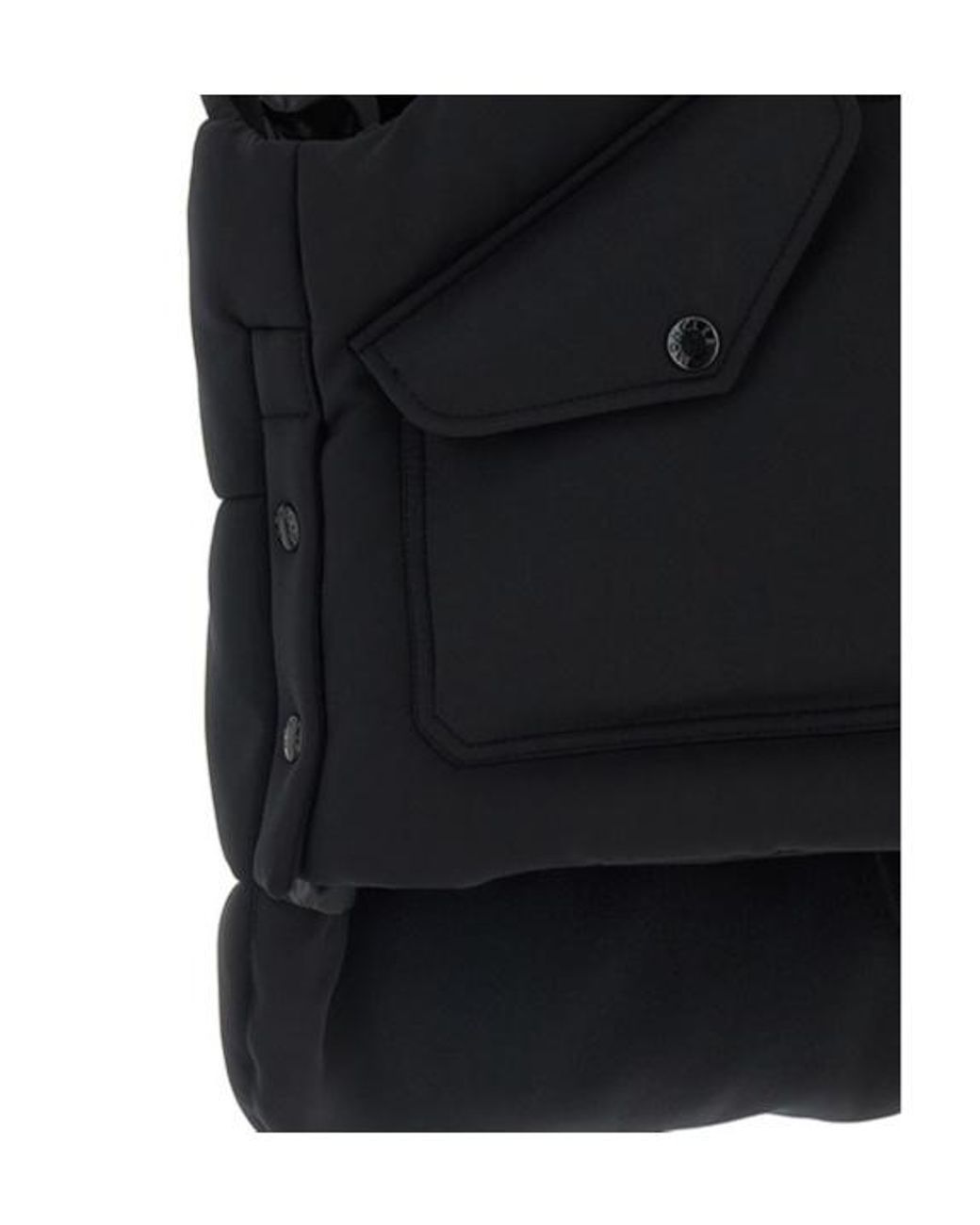 Moncler Black "Otis" Padded Vest