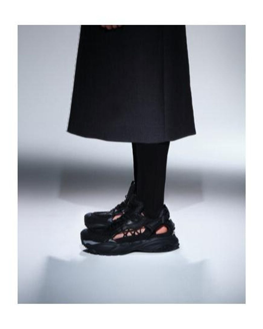 Versace Black Mercury M-Vs-01 Lace-Up Sneakers for men