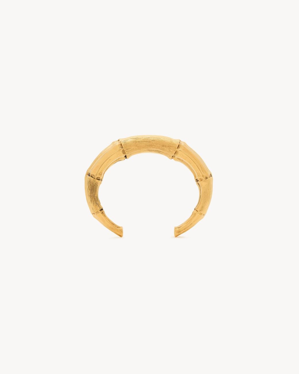 Saint Laurent Metallic Open Bracelet