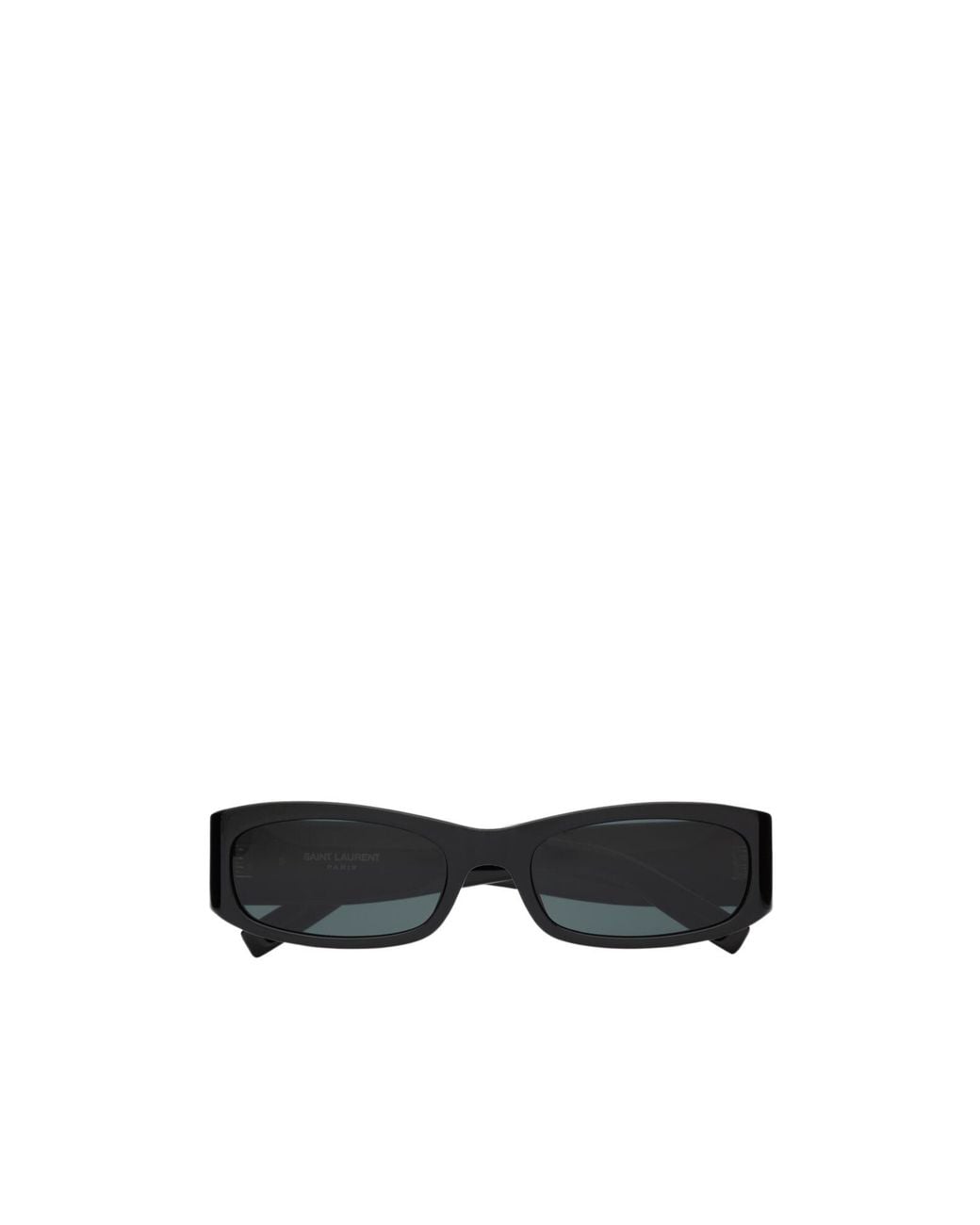 Saint Laurent White Eyewear Sl M152 Rectangular Frame Sunglasses