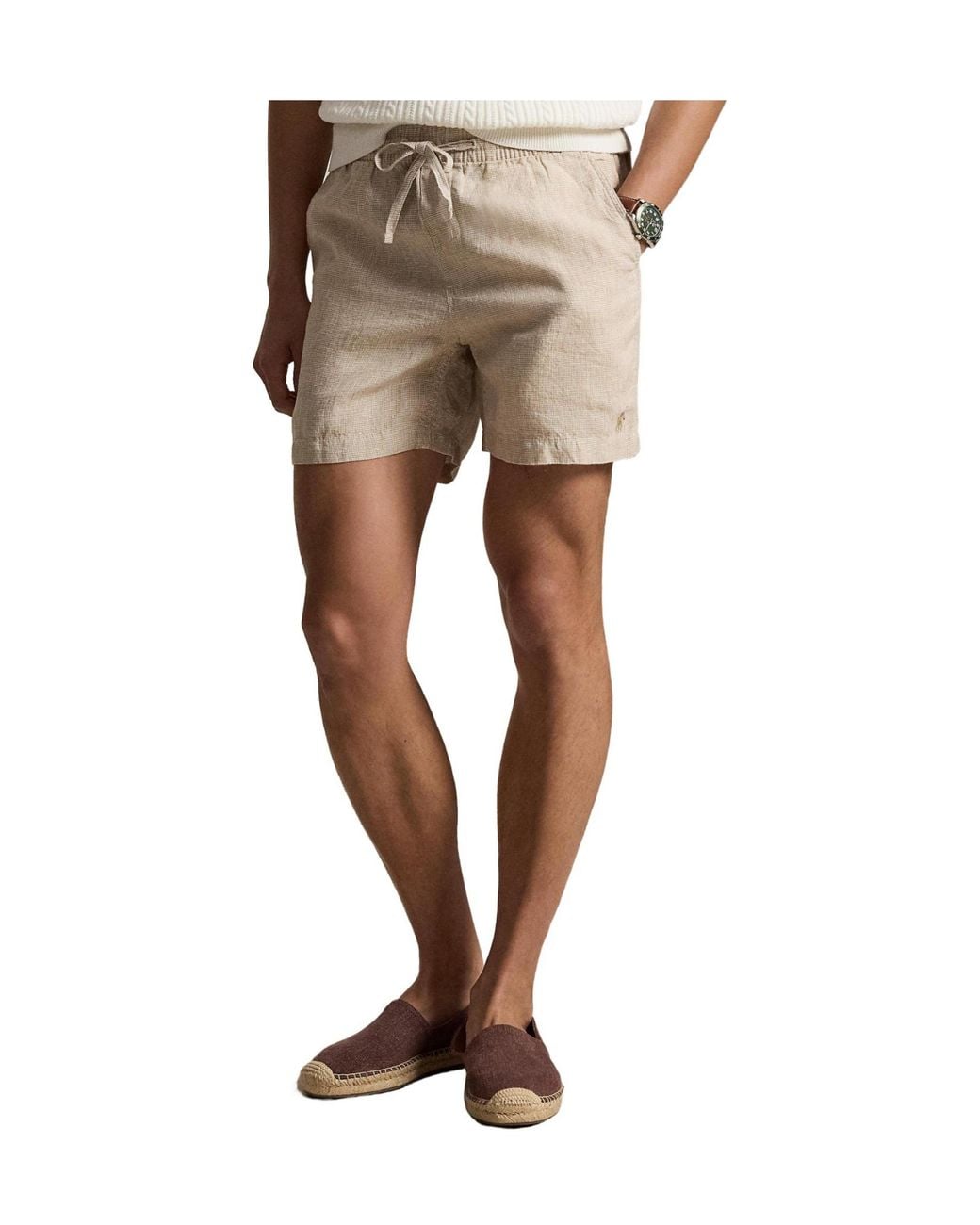 Polo Ralph Lauren Natural Tracksuit Shorts for men