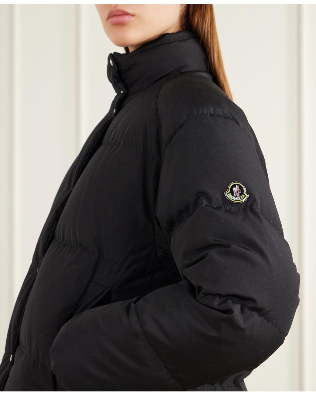 Moncler Blue Verone Quilted Down Jacket