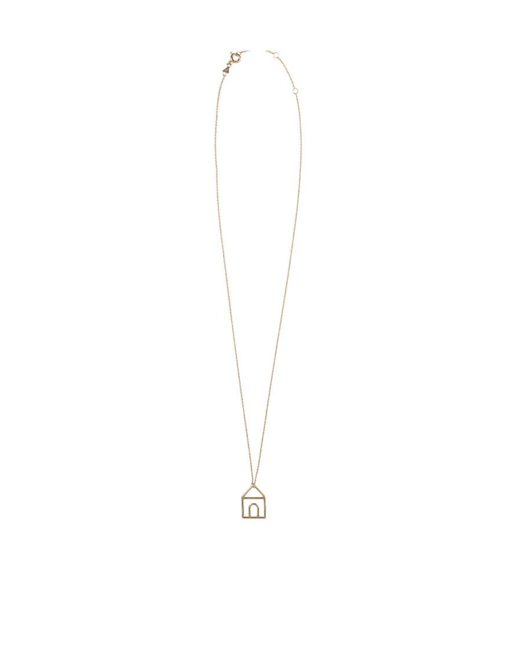 Aliita White Casita Pura Pendant Necklace