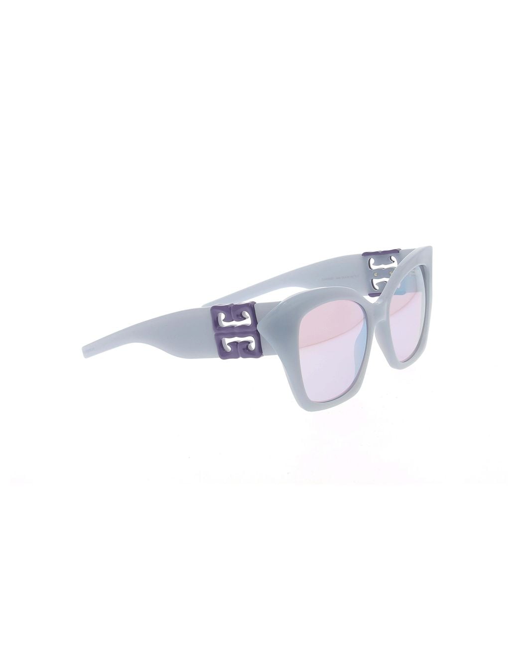 Givenchy White Eyewear Cat Eye Frame Sunglasses