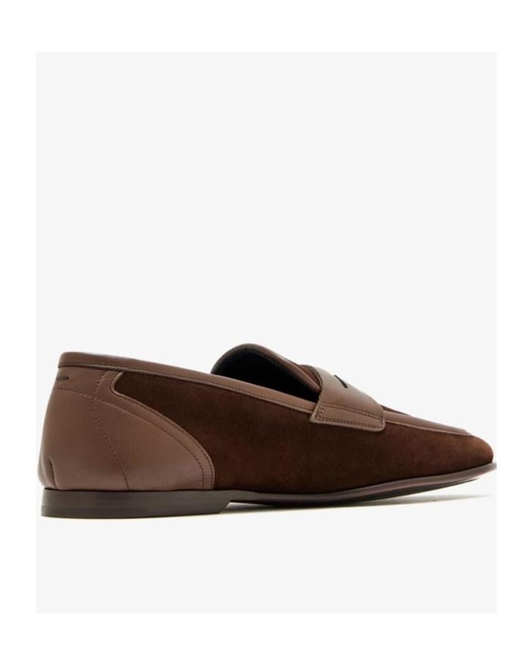 Dolce & Gabbana Brown Logo Plaque Loafers for men