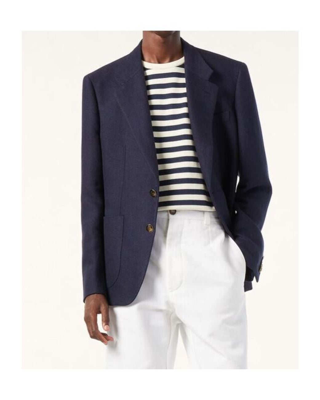 Loro Piana Blue Hedland Blazer for men