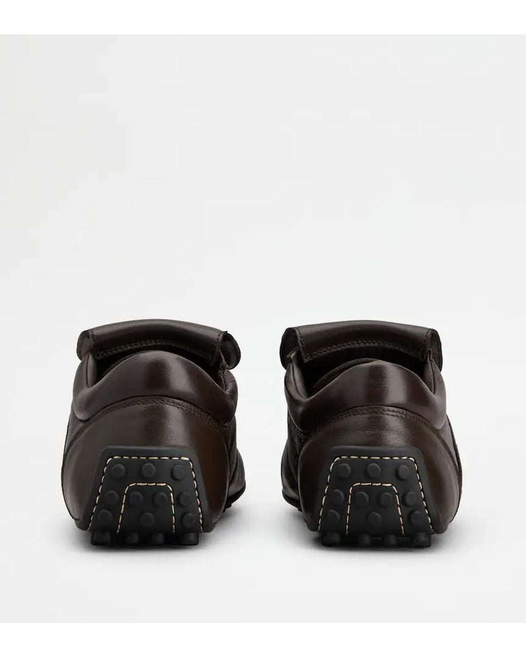 Tod's Brown Low-Top Lace-Up Shoes for men