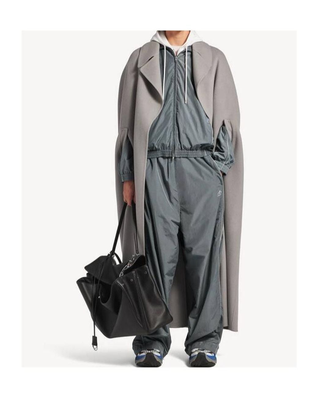 Balenciaga Gray Bodies Tracksuit Jacket for men