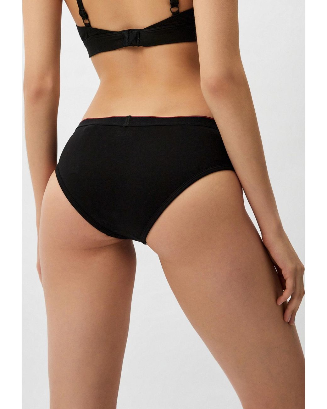 DIESEL Black Three-Piece Briefs Pants